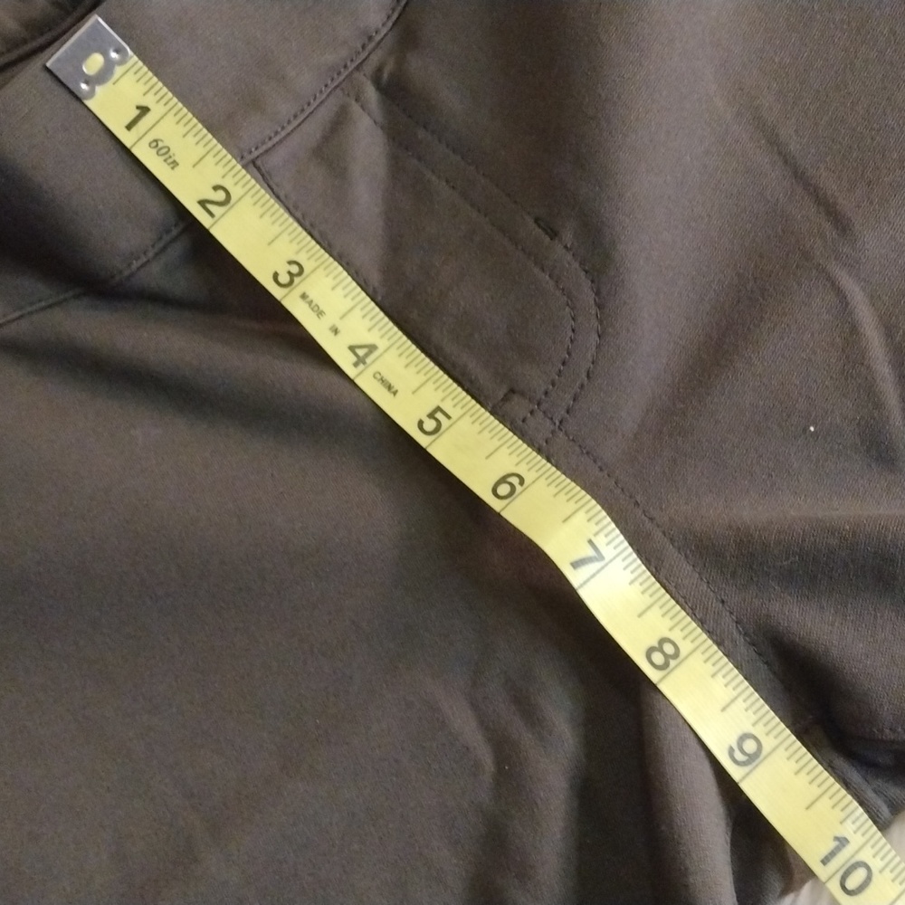 Liverpool Sienna pull-on leggings 10/30 dark olive - Picture 6 of 12
